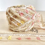 《新作５％OFF》Honey whip　引き揃え糸　40ｇ　700円→665円　７月２５日まで