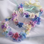 好きな商品お一つkids＆baby❇︎ホワイトブルーの爽やかな花冠…♡