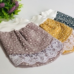 犬服『花びら刺繍　ワンピース　』わんこ服　夏　レース