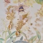 Gold fairy butterfly 