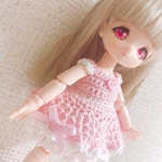 オビツ11、ねんどろいどどーるサイズ♡いちごオレなワンピース♡