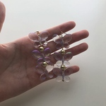 butterfly aurora pierce / earring