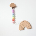なっちゃんさま専用はりねずみ＆虹のおもちゃホルダー「Promenade du hérisson～l'arc-en-ciel～」Tiny Teeth              