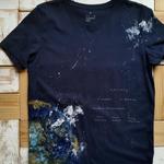 手描き  水星 Tシャツ  men's