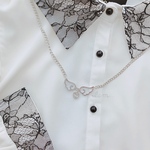 Angel heart necklace