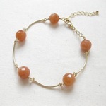 SALE_レッドアベンチュリンブレスレット No.260