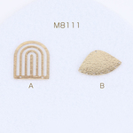 M8111-B  20個  コネクターチャーム デザイン ゴールド 2×（10ヶ）