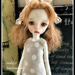 y様お取り置き♪　imda3.0　チベットラム羊毛ウイッグアレンジver.　ヌメ革ベルトシューズ、ソックス