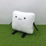 はんぺんのぬいぐるみ　四角