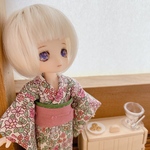NEW!! 「フラワーガーデン」 女の子用 浴衣&帯セット