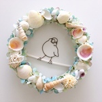 ぷっくり文鳥のフェアリーシェルリース