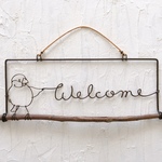 トコトコ文鳥のWelcomeオーナメント