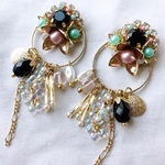 【h】Swarovski × bijou+*.ピアス　