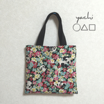 floral pandaのトートバッグ《内布付き》 