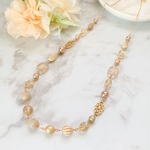 [再販]パール✳︎アンティークパーツのロングネックレス