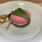 小銭も入る 桜餅キーホルダー