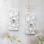 フラワー ✿ iphone12 iphone11 iphoneX/XS iphone7/8/SE2 バンカーリング 付き♥花柄 TPU ソフトケース