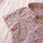 ♡完成品♡100cm♡リバティ♡シャツ♡カーズ♡