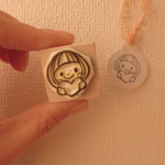 はんこ* お顔シリーズ4 はーと