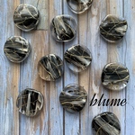 🆕【ビーズ】  black marble paint beads.