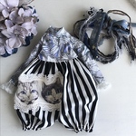 【再販】1740 Mysterious circus ロンパース Blythe ブライス アウトフィット 洋服