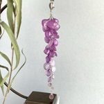【0-kura様専用】紫陽花生まれの藤の花 耳飾り(片耳用)◆両耳・2way・3wayへ変更可能(耳飾り・かんざし・ブレスレット