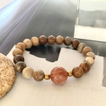 ♦︎‥Sun&Earth‥♦︎ペトリファイドウッド　サンストーン　マザーオブアース