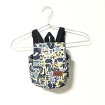 【7回目の再販‼︎】ネイビー アニマル柄 ベビーリュック