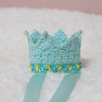 ねこちゃん♡わんちゃん用＊誕生日クラウン＊ミント