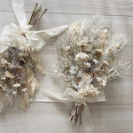 flower bouquet  " bonheur " フラワー スワッグ  ドライフラワー ブーケ ホワイト ウェディング