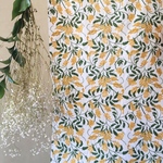 ミモザ生地　ミモザ刺繍生地　ミモザ刺繍　刺繍生地