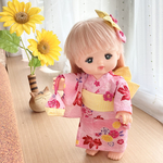 メルちゃんの浴衣セット*きんぎょ