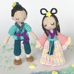 七夕ぐるみ  ～天の川デート～  2体セット