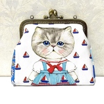 がま口ポーチ　コヤンイサムチョン　ルミちゃん