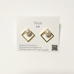 squareピアス