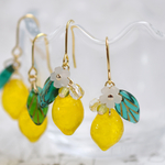 レモンガラス 【花つき】 ピアス/イヤリング
