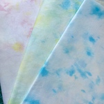 糊あり　手染め生地a-5 つまみ細工　胴裏　正絹