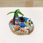 ビーチタイムにゃんこ