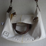 ちゅんさまオーダー品 帆布の大きな2WAYトートバック