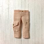 オビツ11サイズ服＊カラーボトムス＊サーモンピンク