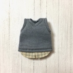 オビツ11サイズ服＊重ね着風タンクトップ