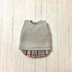 オビツ11サイズ服＊重ね着風タンクトップ