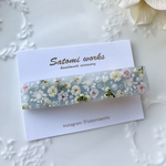 ❇︎botanical hair clip❇︎     ボタニカル　ヘアクリップ　レジン　押し花　ドライフラワー　夏　くすみカラー　パール　本物のお花　お花　大人可愛い　