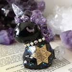 オルゴナイト ユニコーン 麻炭 BLACK