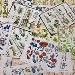(再販×11)ボタニカル🌼ジャーナルペーパーセット＊コラージュ素材＊ジャンクジャーナル