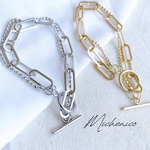 W chain mantel bracelet