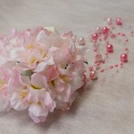 ヘッドコサージュ / 桜・春光