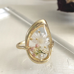 再3スタート✧︎お花 ミニ スターフラワー リング フリーサイズ