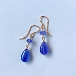 タンザナイト×タンザナイトのピアス