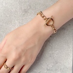 gold チェーン マンテルブレスレット